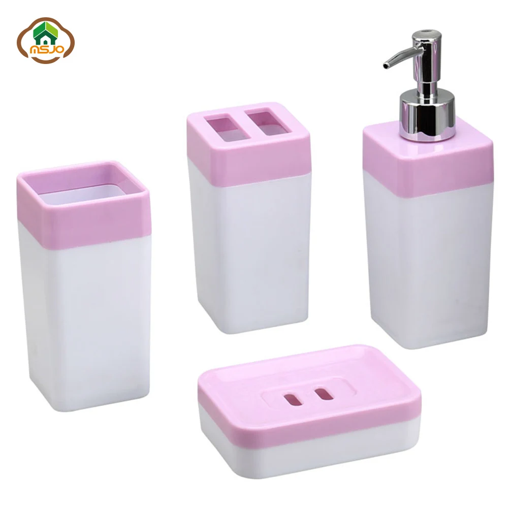 Набор MSJO для ванной комнаты органайзер аксессуары диспенсер мытья держатель