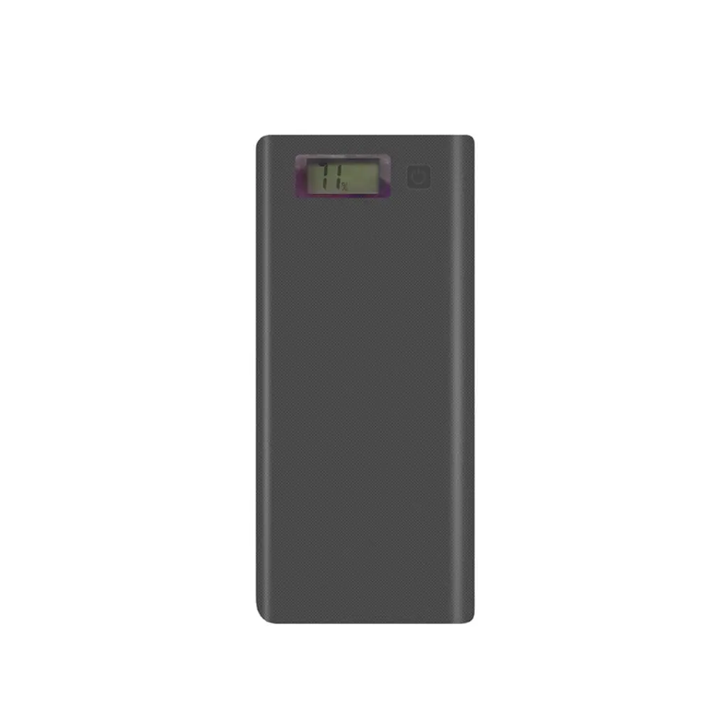 

Portable Power Bank Case Battery Case DIY 8x18650 Power Bank Box Shell With Dual USB Charging Port