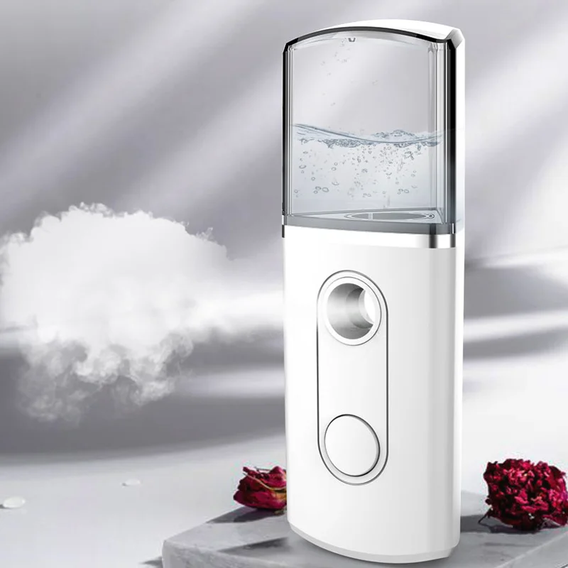 

Portable Facial Nano Sprayer Handheld Face Steamer Mini Electric Humidifier Mist Hydrating USB Charge Fashion Face Care Beauty