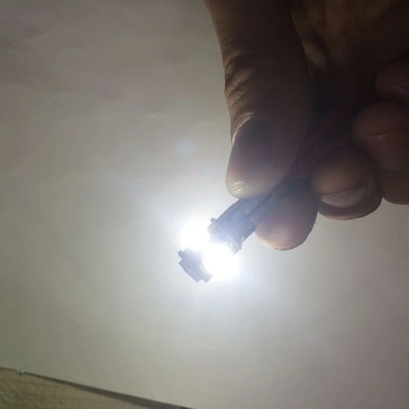 10 шт./лот салона светильник BA9S T4W H6W 5SMD светодиодный Canbus Error Free лампы DC 24V