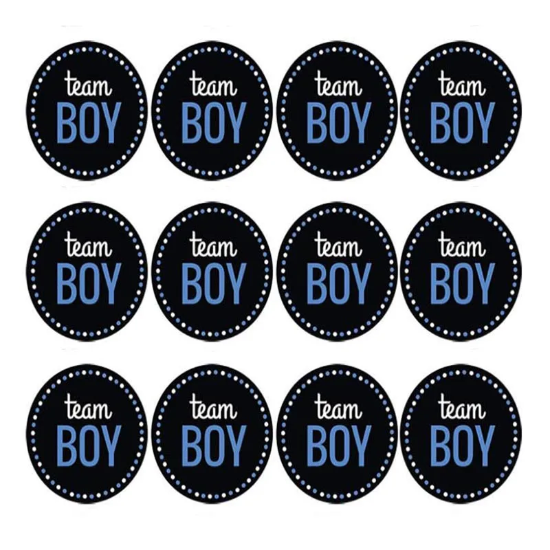 Близнецы 60 шт. это девочка это мальчик круглые этикетки наклейки пол раскрыть вечерние украшения Новорожденный ребенок душ вечерние подарочные коробки этикетки