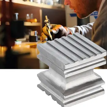 

Professional Dapping Block Square Jewelry Craft Metal High Hardness Forming Making Tools Jewelry Making Tool for Jeweler i