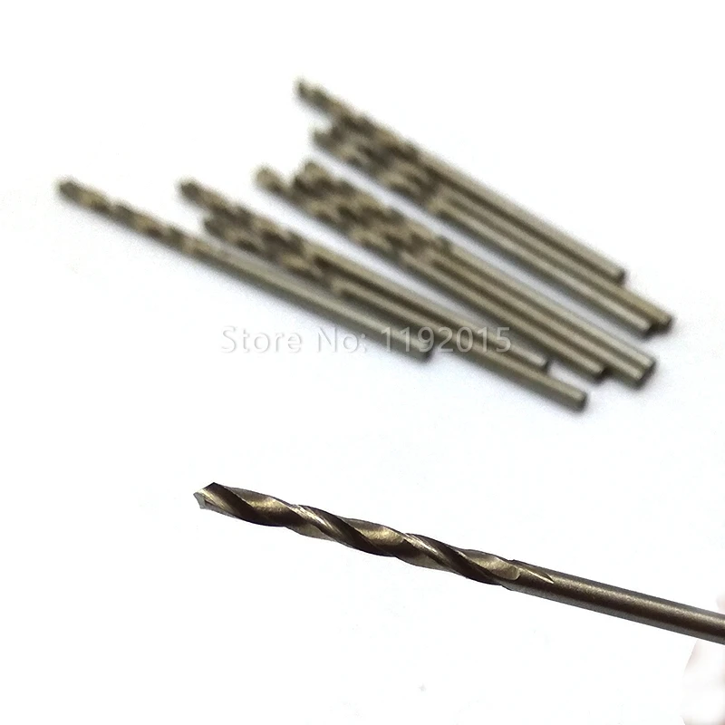 10pcs/lot Micro High Speed Steel HSS Straight Shank Mini Twist Drill Bits Electric Drill Rotary Power Tools 0.5 1.0 2.0 3.5MM
