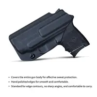 Bodyguard 380 Holster IWB Kydex Holster Custom Fit: Bodyguard 380 / Bodyguard 380 with Laser Pistol - Inside Waistband Concealed 2