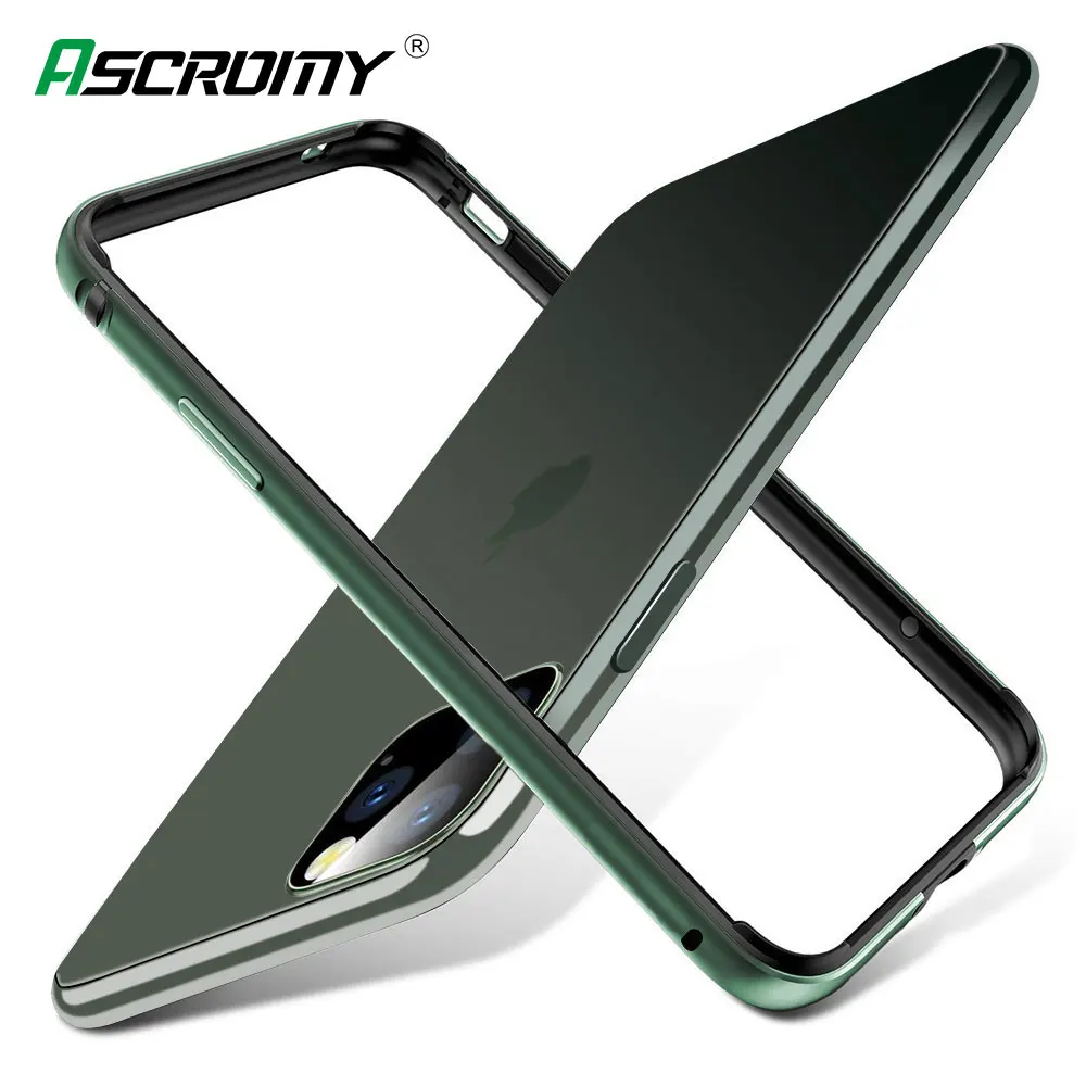 Premium Aluminum Metal & Silicone Frame Phone Case Bumper