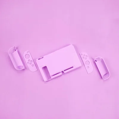 ZYD переключатель защитный чехол Крышка Joy Con контроллер чехол Корпус 5 шт полный чехол оболочка для ZYD переключатель аксессуары - Цвет: Purple