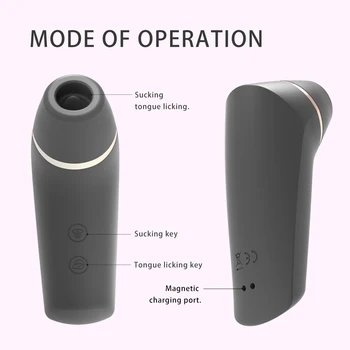 Clitoris Sucking And Licking 2 in 1 G Spot Vibrator Dual Stimulation Clitoris Tongue Stimulator Adult Sex Toy Suitable For Women 6