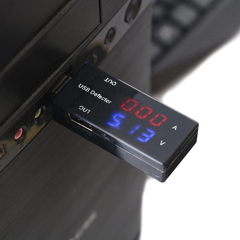 1 шт. USB ток напряжение зарядный детектор мобильный питания вольтметр тестер