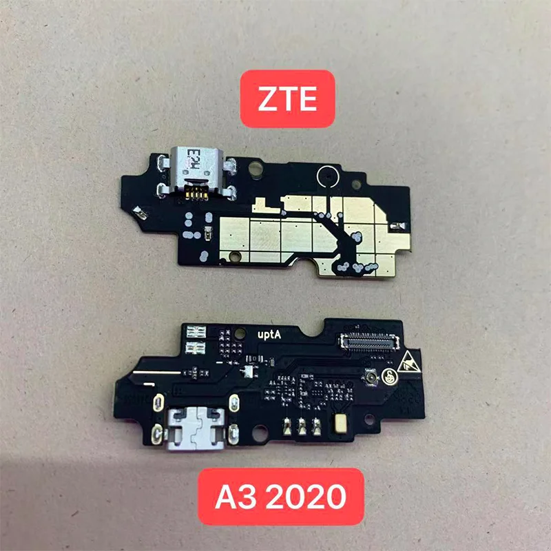 1pcs Charging Port Board For ZTE Blade A3 2020 Mobile Phone Flex Cables Replacement USB Charger Dock | Мобильные телефоны и