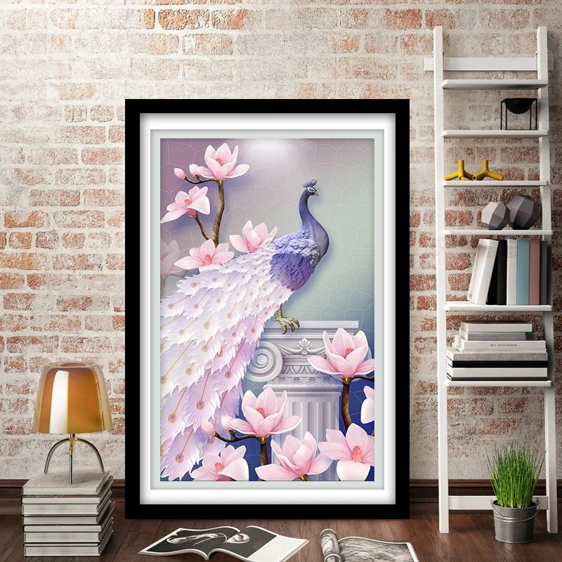 5D DIY алмазная живопись бриллиантовая вышивка крестиком картина 30 × 40 см ремесла