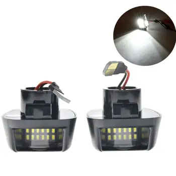

Rear License Plate Light White Bumper Bulbs For Nissan Frontier 2007-2019 Parts