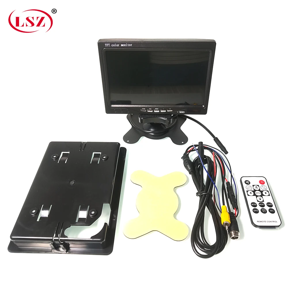 LSZ завод в продаже 7 дюймов автомобиля TFT-lcd заднего вида монитор безопасности для автомобиля/автобуса/большого грузовика