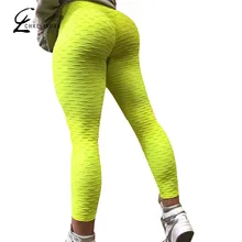 CHRLEISURE, сексуальные, пуш-ап леггинсы для тренировок, женские, высокая талия, обтягивающие, Mujer, морщинки, впитывающие, дышащие, женские леггинсы