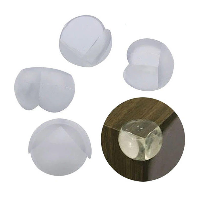 10pcs Table Corner Edge Protection Cover Child Baby Safe Silicone Protector SNO88