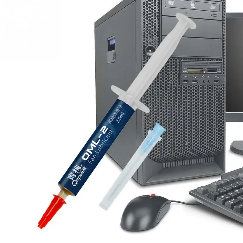 Generic 1/2pcs Qml2 2ml Compound Grease Cpu Fan Cooler Silicone