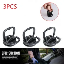 

3pcs Car Repair Tools Kit Black Durable Paint Dent Puller Accessories 15kg Max Weight Bodywork Panel Damage Remove Parts