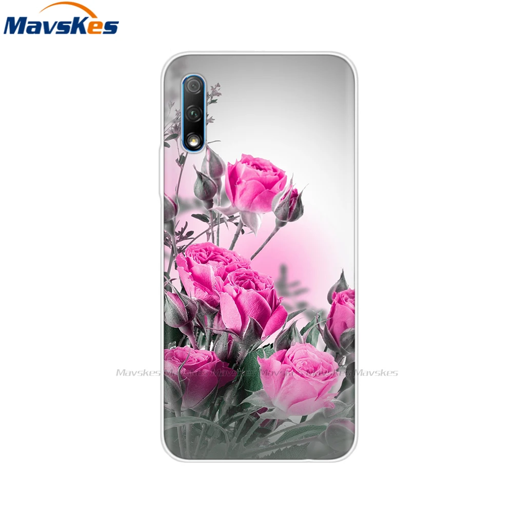 14 Силиконовый чехол для huawei honor 9x с милым рисунком, чехол-бампер для huawei honor 9X honor 9x premium, с отверстием для отпечатков пальцев, русский стиль, 5,69 дюйма - Цвет: 14