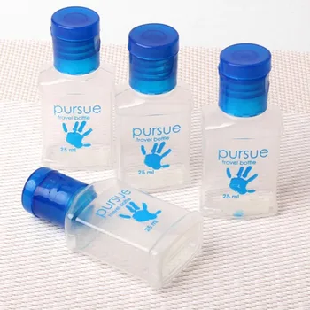 

3/5/10 Pcs Refillable Hand Sanitizer Portable Plastic Bottle Easy Flip Top Squeeze Bottle Container Travel Outdoor Mini Bottle