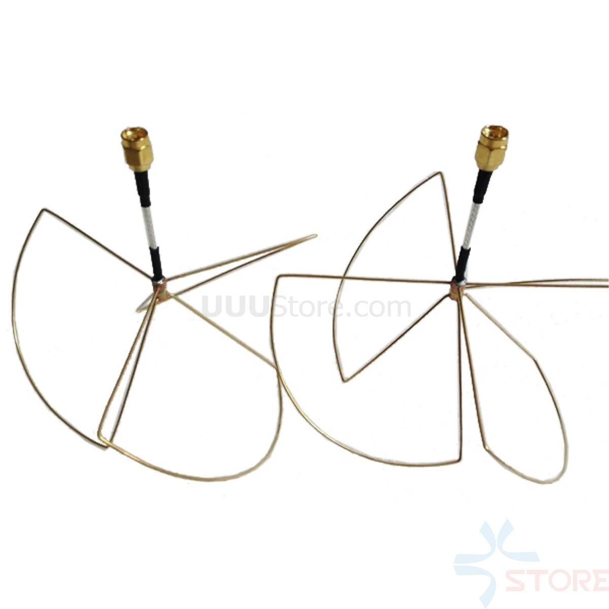 1 2G 2 GHz антенна в виде листа клевера Circular Polarized SMA male для Ghz 3 видео передатчик