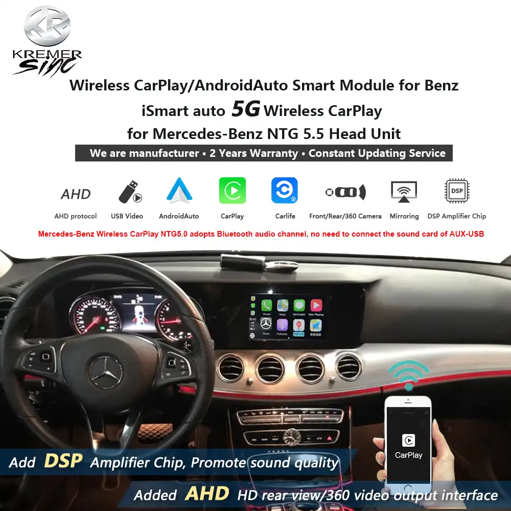 Drahtlose Carplay Androidauto Smart Modul Fur Mercedes Benz W213 7 8 Zoll Kleinen Bildschirm Ismart Auto 5g Ntg 5 5 Mirroring Keyless Start System Aliexpress