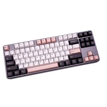 

New NEW G-MKY 160 Olivia Keycaps Cherry Profile DOUBLE SHOT Thick PBT Keycaps for MX Switch Mechanical Keyboard