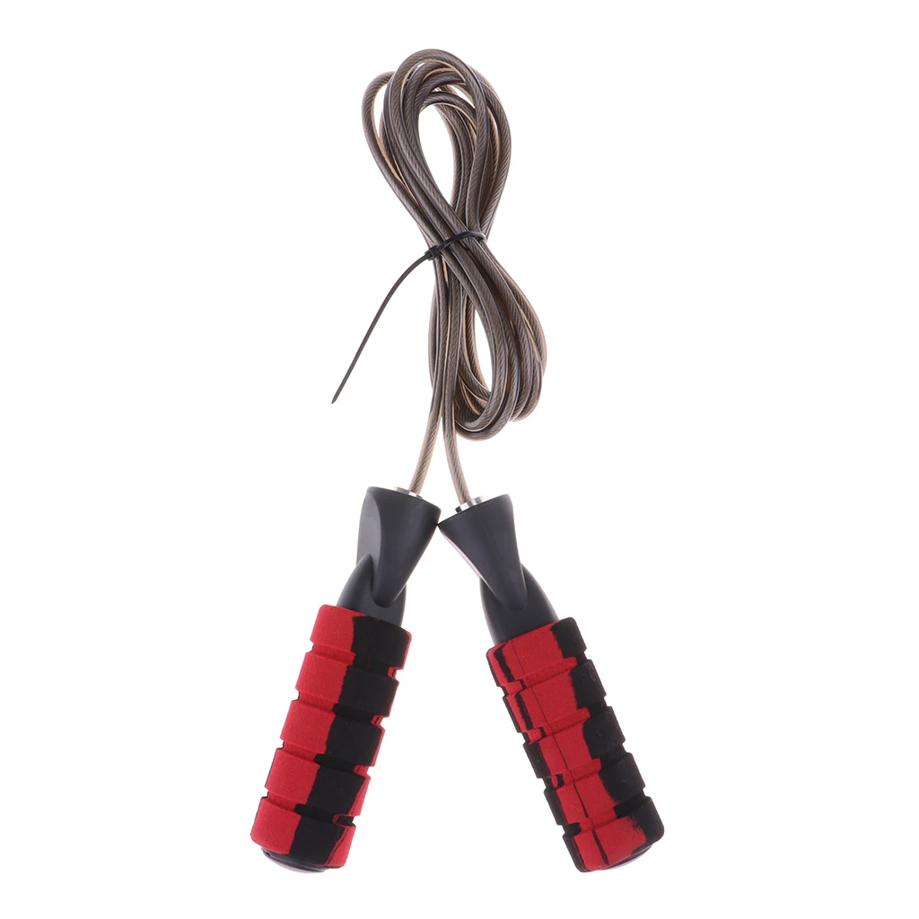 Elastic Jump Rope Easily Adjustable Comfortable Handles for Men Women & Kids for Fitness Body Build Cardio General Workout