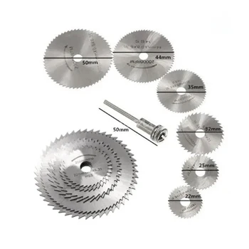 

Mini HSS Circular Saw Blade Rotary Tool For Dremel Metal Cutter Power Tool Set Wood Cutting Discs Drill Mandrel Cutoff 22-60mm