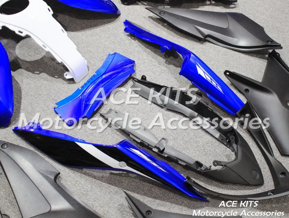Мотоциклетный обтекатель abs, пригодный для Yamaha R25 R3 корпусные детали плесень синий ACEKITS Магазин № 0160