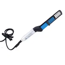 Многофункциональная расческа для волос, щетка, быстрый выпрямитель для бороды, щипцы для завивки, для шоу, шапка, для мужчин, инструмент для укладки волос, дропшиппинг