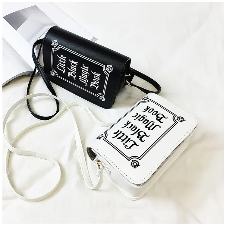 

Letter Printing Shoulder Bag Rock Designer Women Bag Small Crossbody Bag PU Leather Bag Mini Ladies Bag Punk