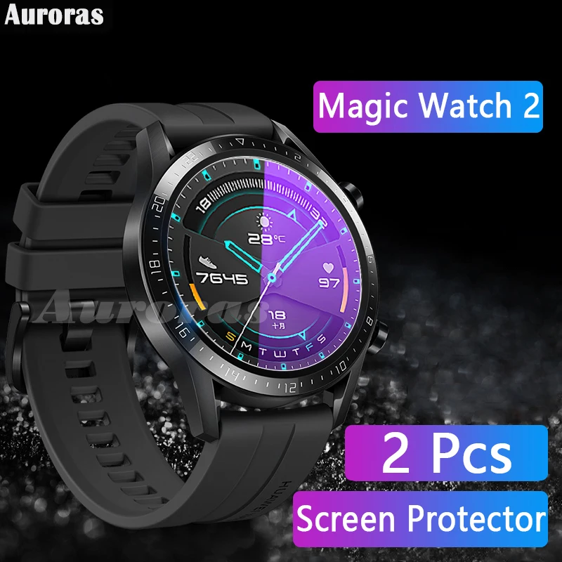 Защитная пленка для смарт часов Honor Magic Watch 2 шт.|Защитные стёкла и плёнки| |
