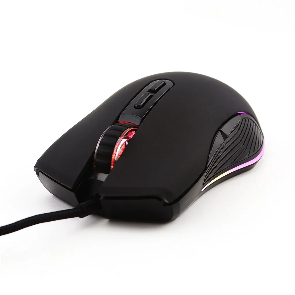 Проводная мышь type-C эргономичные мыши 4 подсветки 3200 dpi RGB Проводная игровая мышь геймер для смартфона планшета Souris Filaire Usb