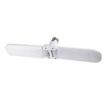 

E27 LED Bulb Super Bright Folding Fan Adjustable Angle Blade Ceiling Lamp Home Energy Saving Lights LED Lamp