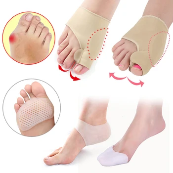 

Bunion Corrector Gel Pad Hallux Valgus Protector Guard Toe Separator Orthopedic Protector Silicone Foot Care Pedicure Socks