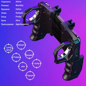 PUBG Controller Control for Phone Gamepad Joystick Android iPhone Trigger Free Fire Mobile Game Pad Pupg