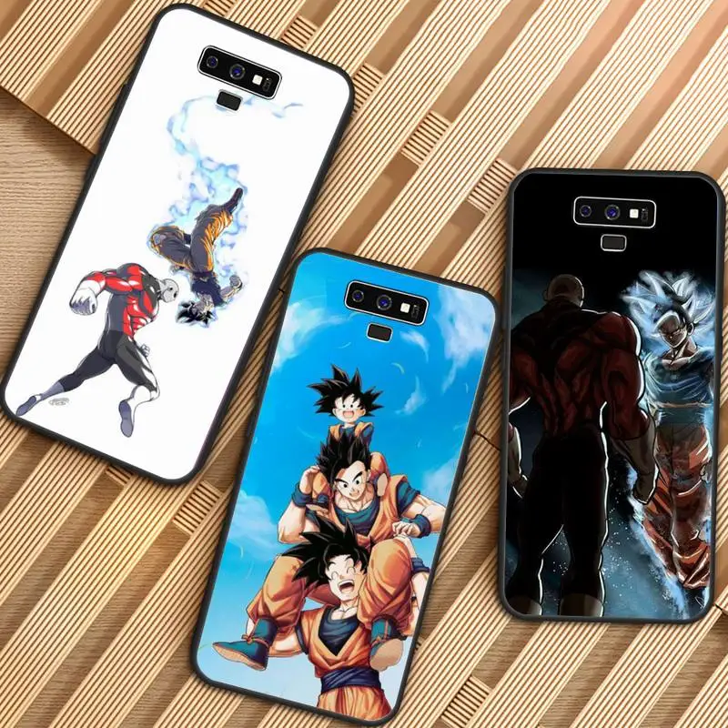 

Cartoon Dragon Ball Phone Case For Samsung galaxy S 7 8 9 10 20 edge A 6 10 20 30 50 51 70 note 10 plus