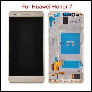 

High Quality For Huawei Honor 7 With Frame LCD Display with Touch Screen Digitizer Glass Assembly with free tools