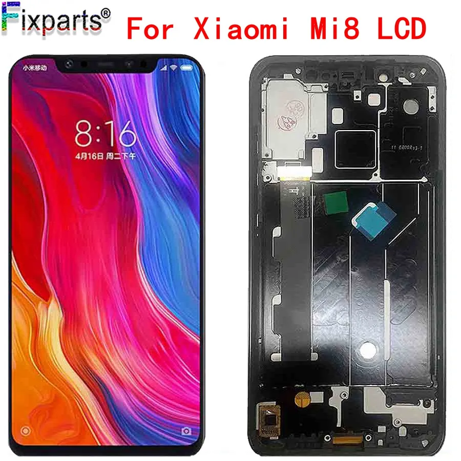 

TFT for Xiaomi Mi 8 LCD Mi 8 LCD Display Screen Digitizer Assembly Touch Screen Replacement 6.21" for Xiaomi Mi8 LCD Mi 8 Screen
