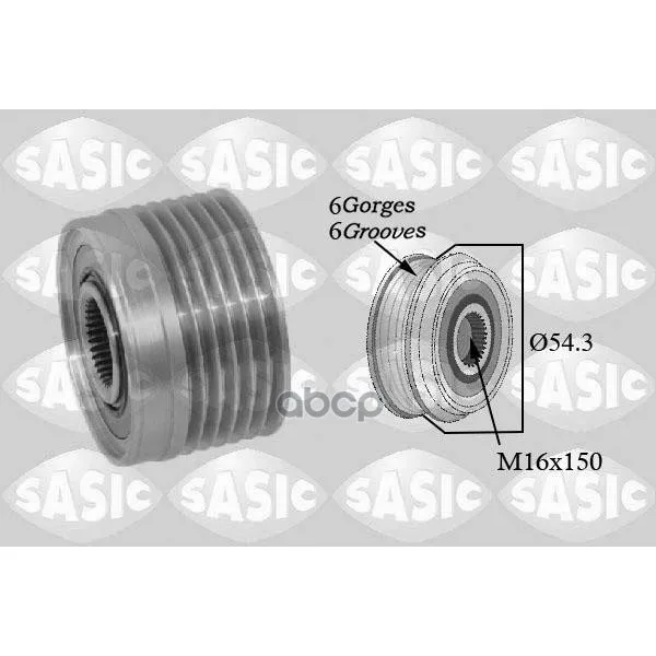 Шкив Генератора Citroen Jumper(244) 2.0hdi 1676031 Sasic арт. 1676031
