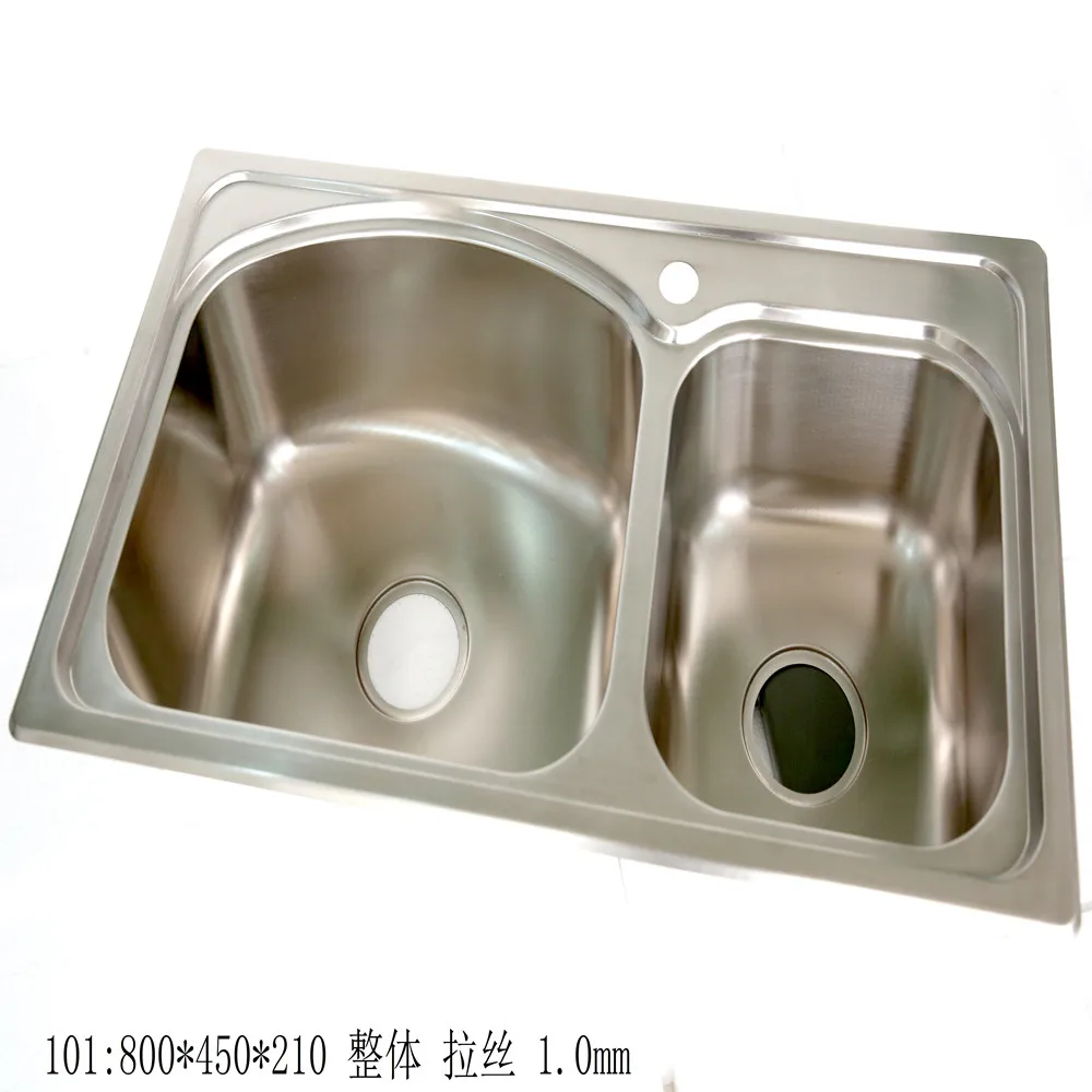 stainless steel sink，water channel，trough pentrough，mantle，domestic，kitchen sink set water tank double cusine304 shtain，lavabo |
