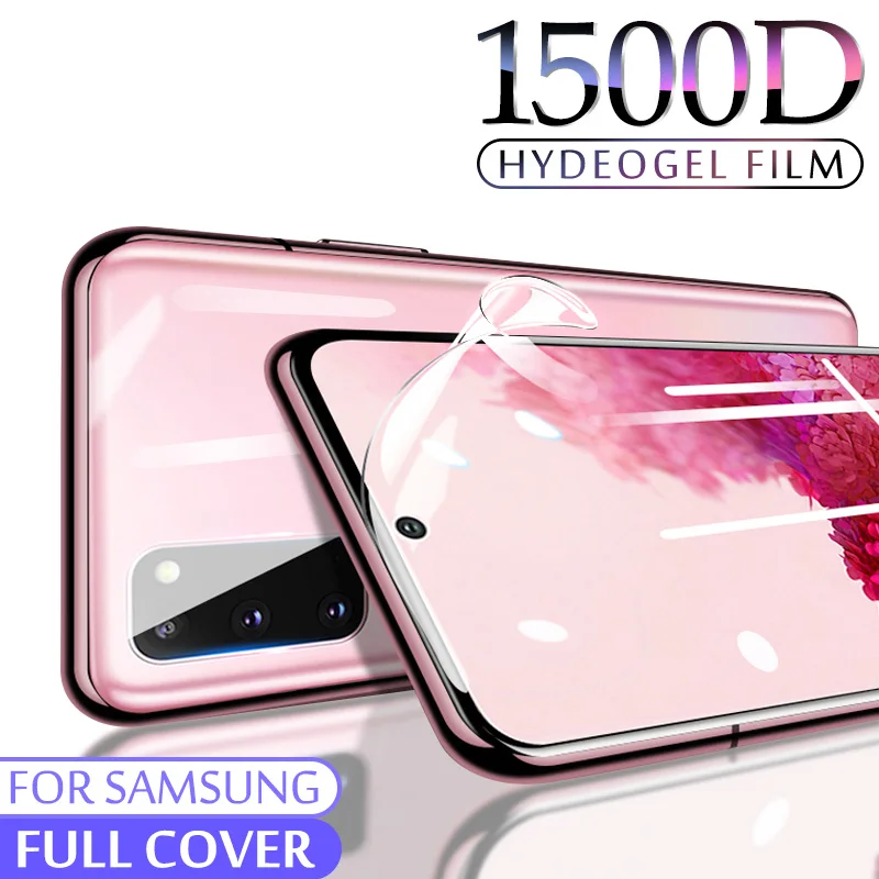 Защитная пленка Гидрогелевая для Samsung Galaxy S20 Ultra/S10e/S8/S9/S10 plus/Note 10/S20 plus|Защитные