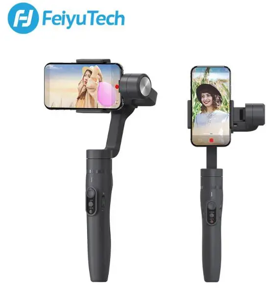 Feiyu Vimble 2 Vimble2 3-осевой ручной карданный стабилизатор с 183 мм Полюс штатив для iPhone X 8 7 XIAOMI samsung