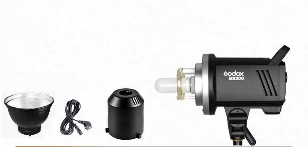2 шт. Godox MS200 200Ws/MS300 300Ws студийный комплект для вспышки+ X2T 2,4G беспроводной передатчик компактный фото стробоскоп стенд софтбокс