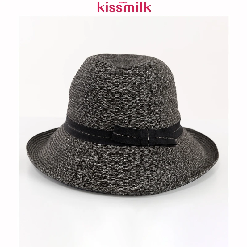 

KISSMILK 2020 Spring And Summer Plus Size Women's Befree Hara Juku Sun Hat Dome Bow And Curl