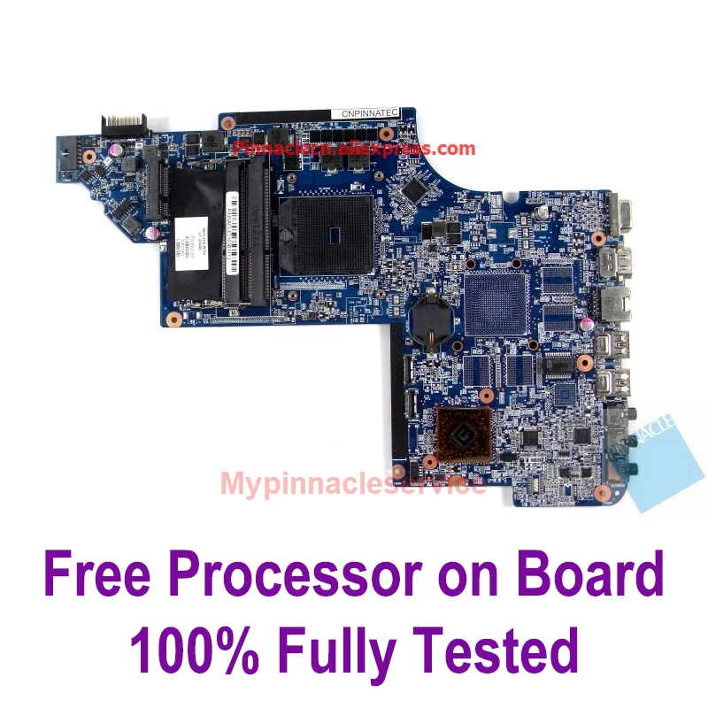 650852-001 Motherboard For Hp Pavilion Dv6 Dv6-6000  Socket Fs1