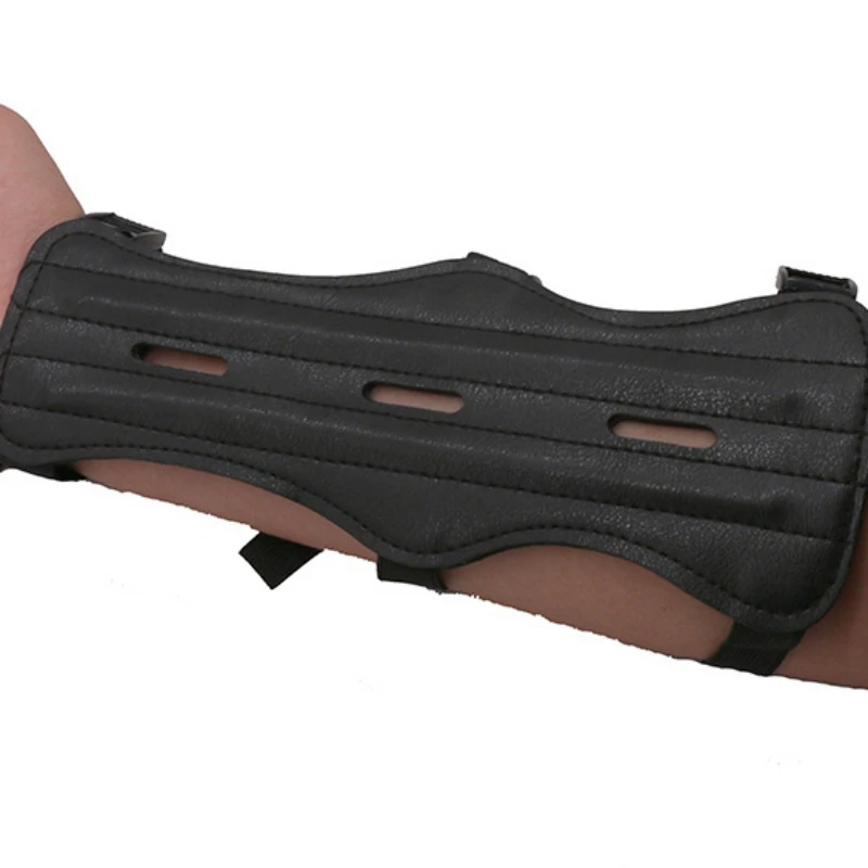 

PU Leather Shooting Archery Arm Guard Protection Safe Guard Hunting Shooting Training Accessories Protecto