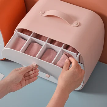 

Underwear Drawer Clothing Storage Box Clothes Organizer Classified Underwear Storage Home Sundries Organizer Bra Sock Box