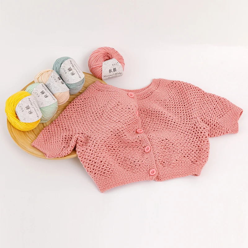 QZLKNIT 50 г/шар 50% Мериносовая смешанная пряжа осень/зима мягкая средняя грубая шерстяная пряжа DIY ручное изделие для детей вязанное крючком одежда пряжа