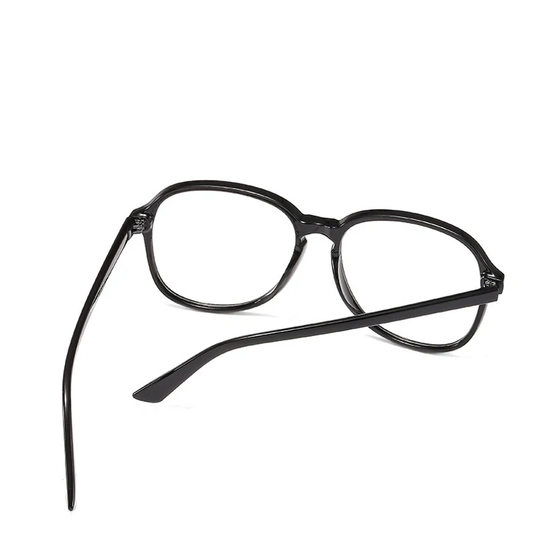 Elbru модные круглые очки с черной рамкой Для женщин очки myopia оправа для очков с диоптриями-0,5 1,0 1,5 2,0 2,5~ 6,0