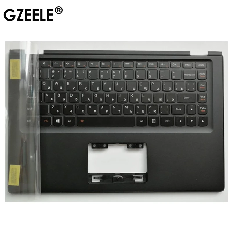 

GZEELE Russian Palmrest COVER for lenovo YOGA 2 13 LCD cover case plate C shell+keyboard RU